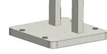 Socle de borne ZKSOKiosk3000-32B – ZKTeco